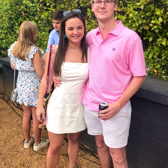 WHITE LEATHER Amanda Uprichard Ace Dress - Picture 5 of 5